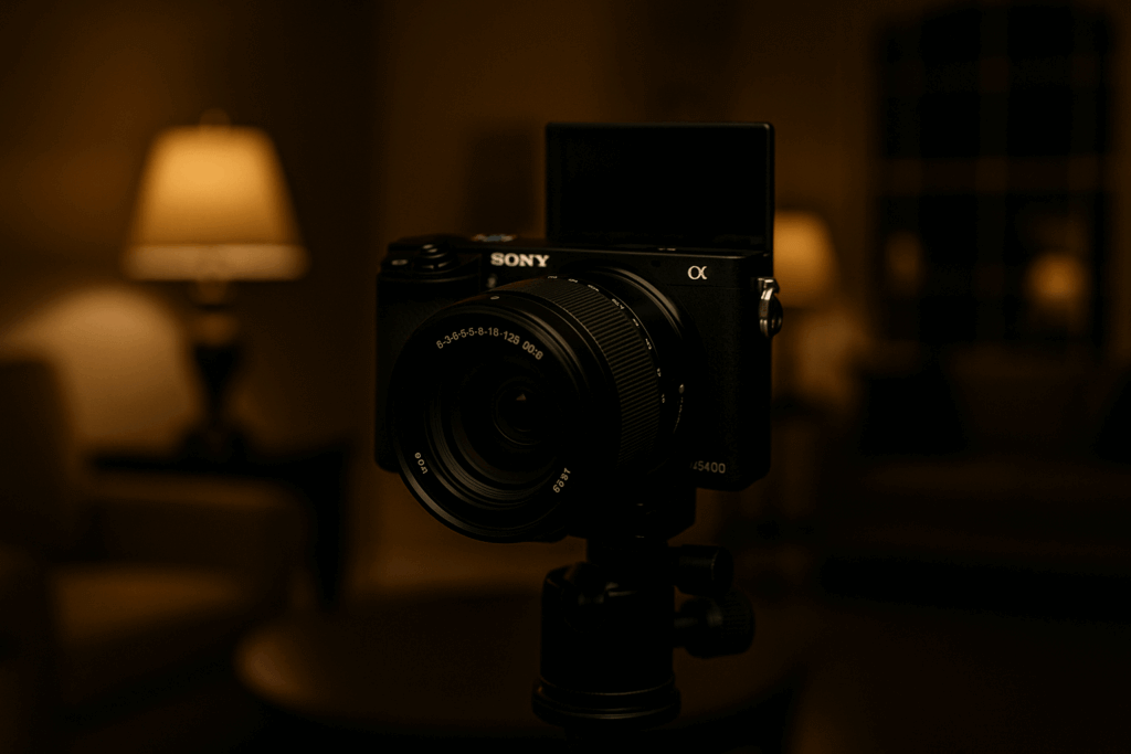 Contact a real estate media company in Middle Tennessee to get behind-the-scenes shots like this using the Sony a6400